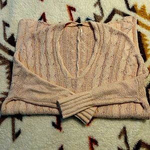 EUC Free People pink sweater size Medium